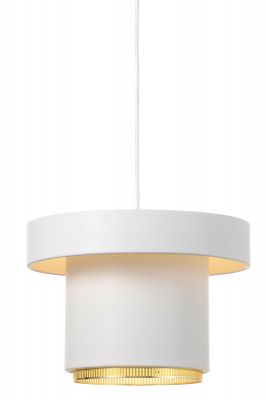 A201 Pendant Light Pendelleuchte Artek Weiss - Messing
